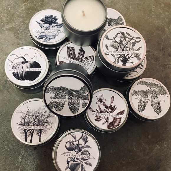 BLACK FOREST 4 oz SOY CANDLE TRAVEL TIN - Picture 5 of 6